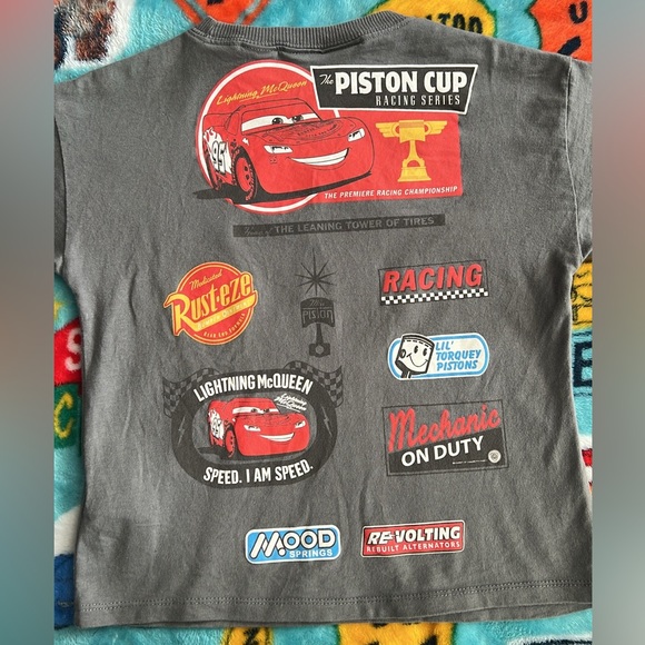 Zara x Disney Pixar Cars T-shirts size 5 Boys - Picture 4 of 4